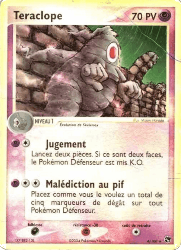 Téraclope, carta 4 di EX Tempête de sable