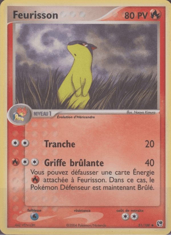 Feurisson, carte 51 de EX Tempête de sable