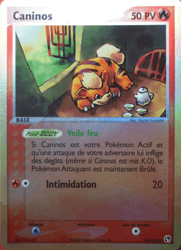 Caninos, carte 65 de EX Tempête de sable