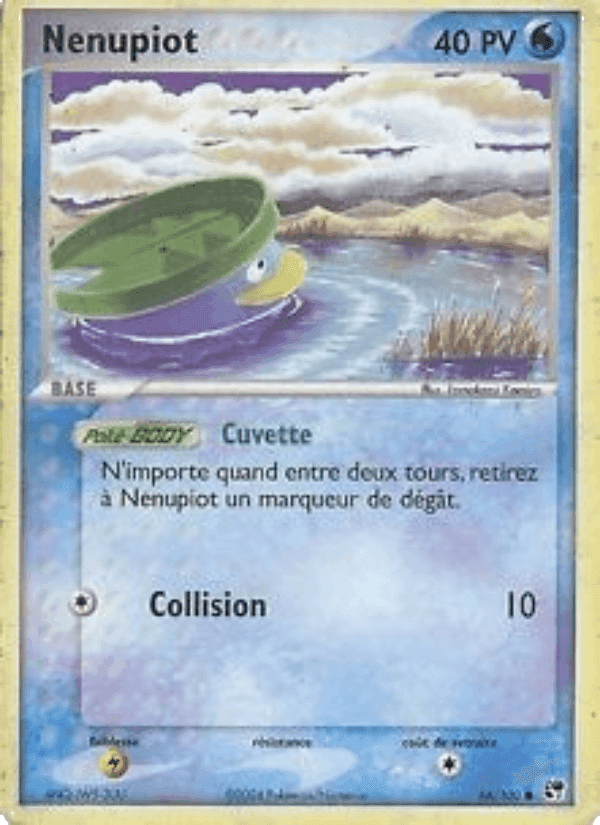 Nénupiot, carte 66 de EX Tempête de sable