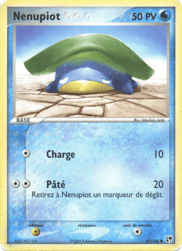 Nénupiot, carte 67 de EX Tempête de sable