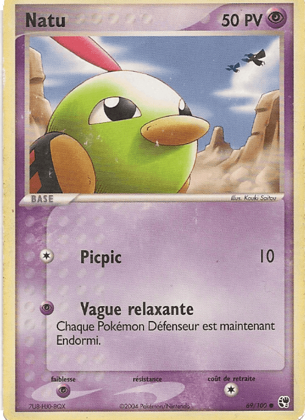 Natu, card 69 from EX Tempête de sable
