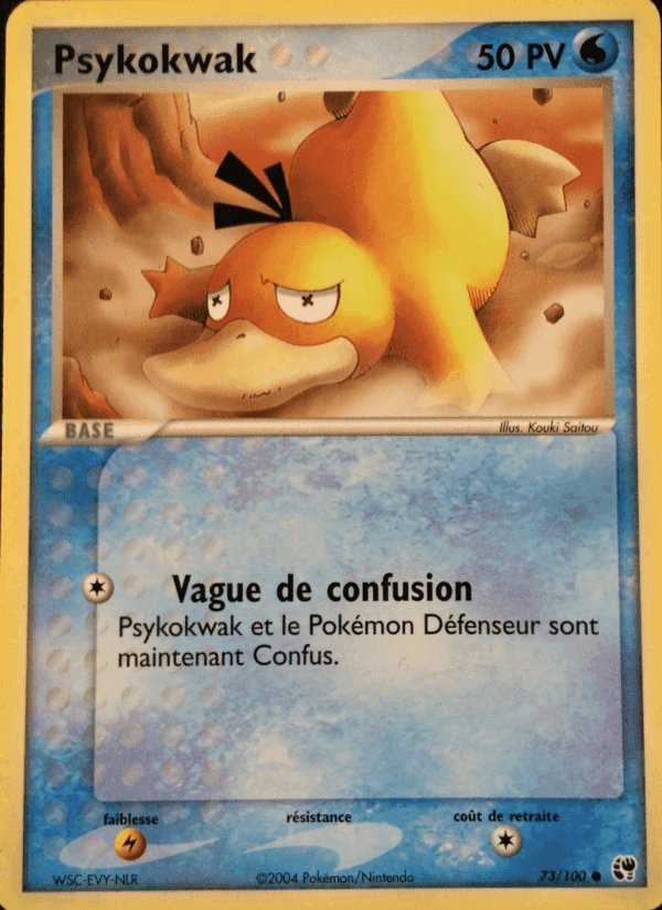 Psykokwak, carta 73 di EX Tempête de sable
