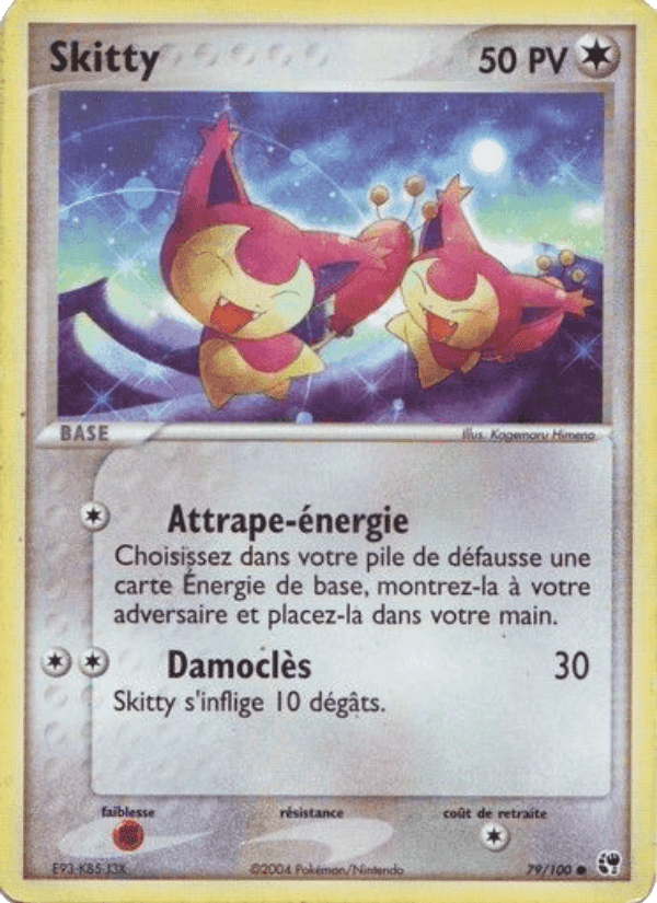 Skitty, carte 79 de EX Tempête de sable