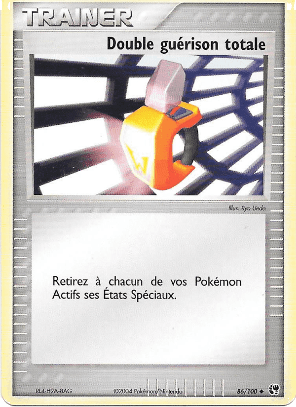 Double guérison totale, card 86 from EX Tempête de sable