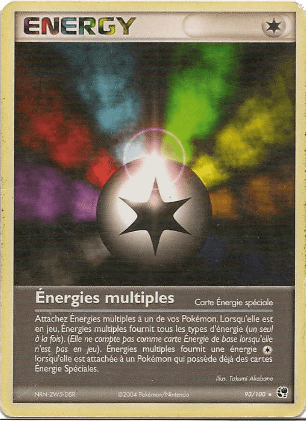 Énergies multiples, carta 93 de EX Tempête de sable