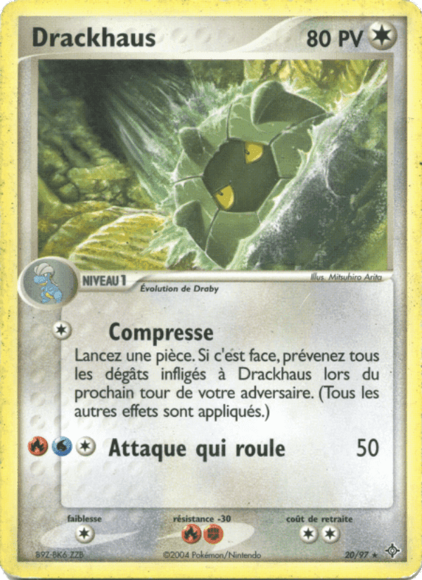 Drackhaus, carte 20 de EX Dragon