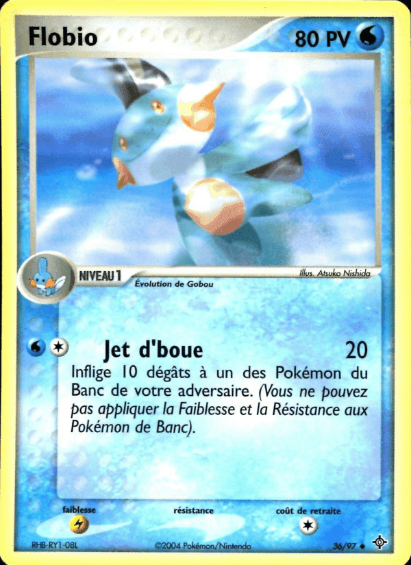 Flobio, carte 36 de EX Dragon