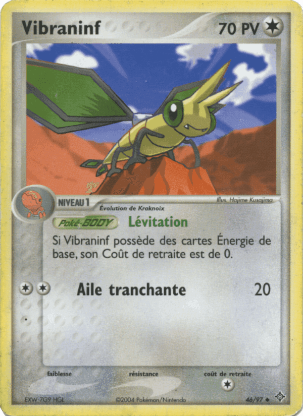 Vibraninf, carte 46 de EX Dragon