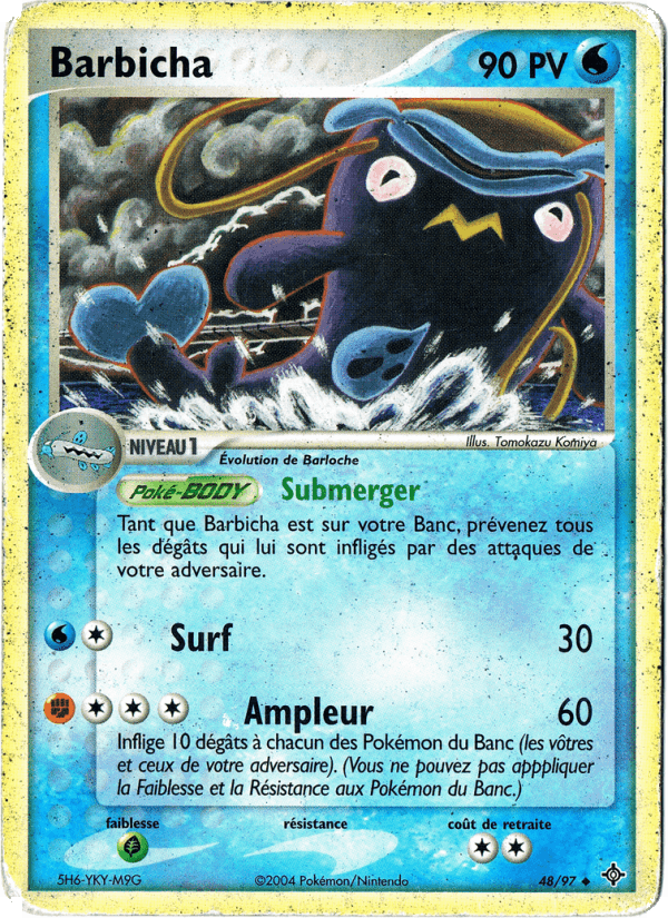 Barbicha, carte 48 de EX Dragon