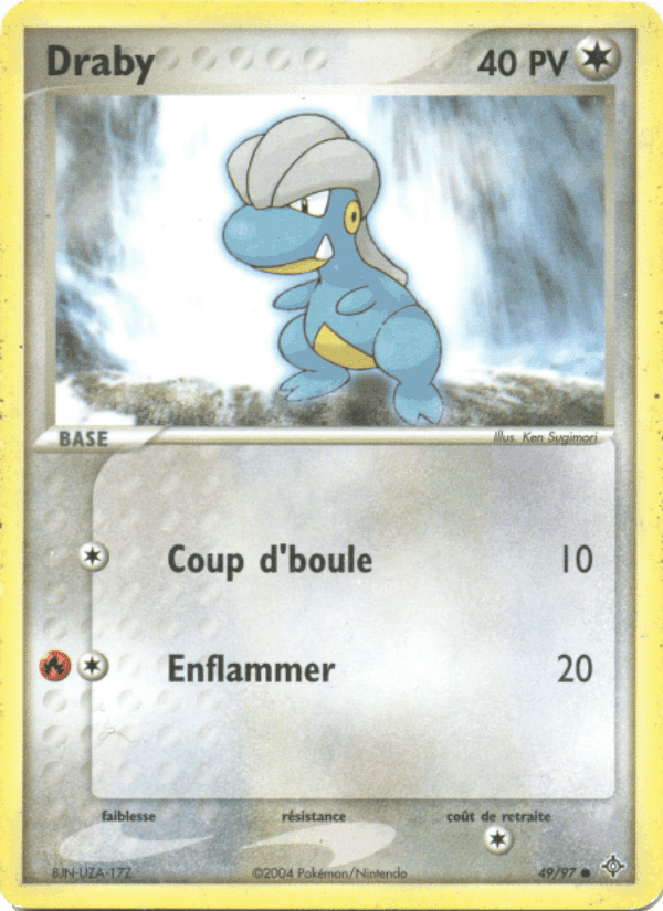 Draby, carte 49 de EX Dragon