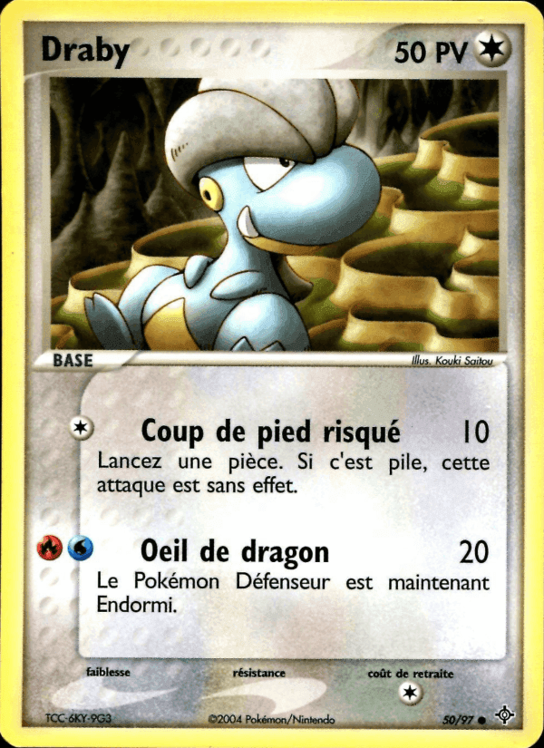 Draby, carte 50 de EX Dragon