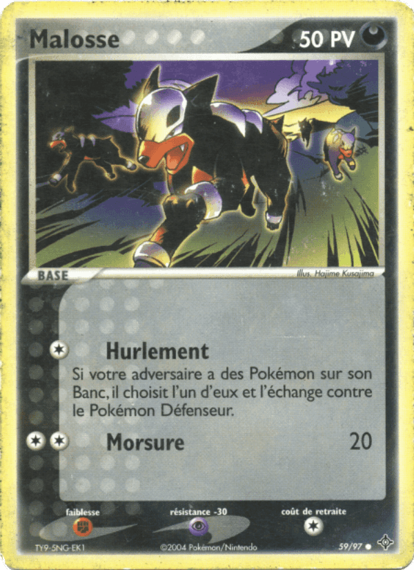 Malosse, carte 59 de EX Dragon