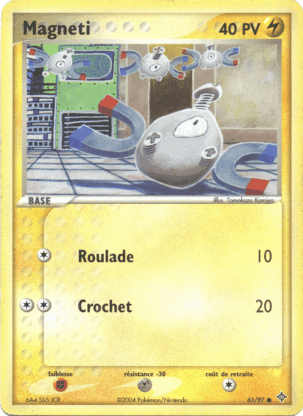 Magnéti, card 61 from EX Dragon