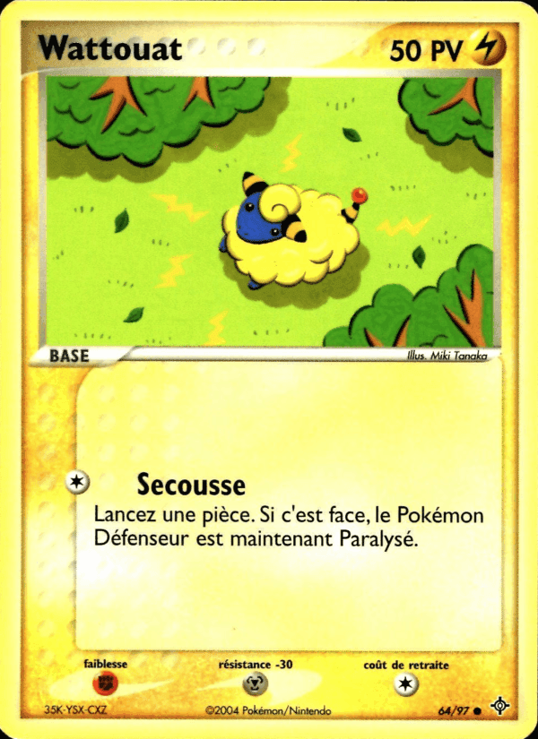 Wattouat, carte 64 de EX Dragon