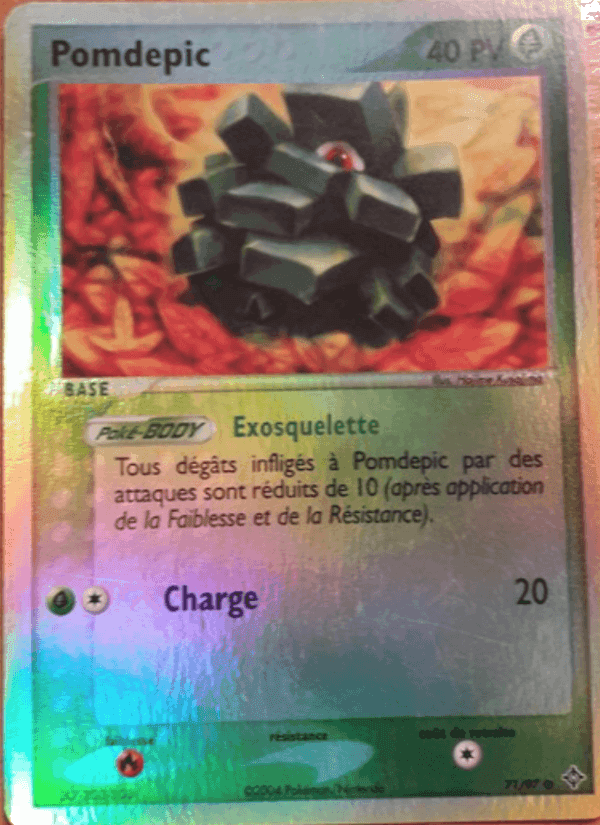 Pomdepic, carte 71 de EX Dragon