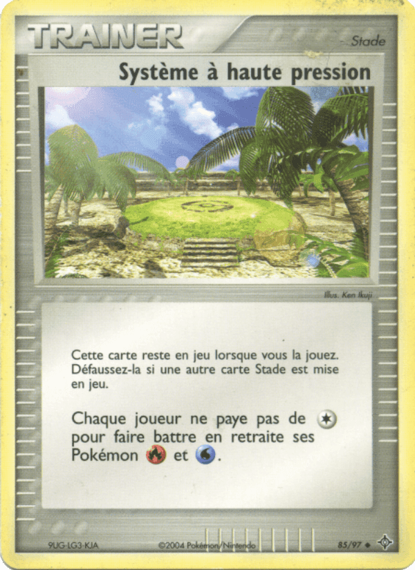 Système à haute pression, carta 85 di EX Dragon