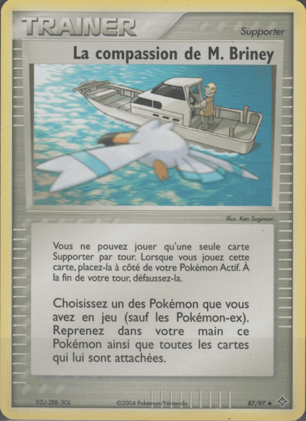 La compassion de M. Briney, carte 87 de EX Dragon