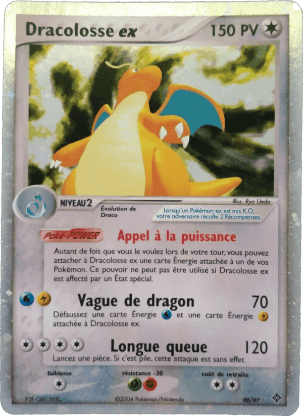Dracolosse ex, carta 90 di EX Dragon