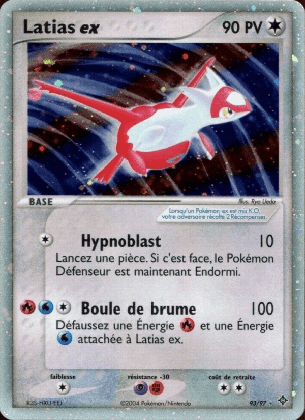 Latias ex, carta 93 di EX Dragon