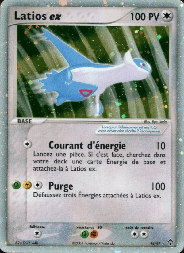 Latios ex, carta 94 di EX Dragon