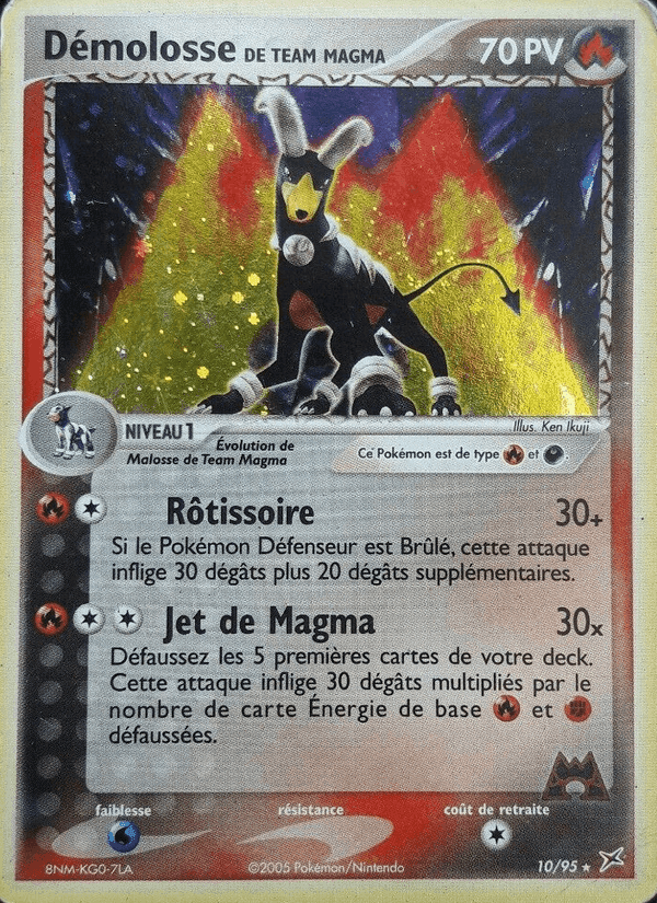 Démolosse de Team Magma, carte 10 de EX Team Magma vs Team Aqua