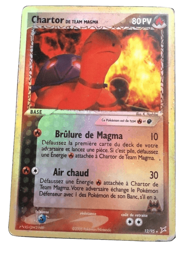 Chartor de Team Magma, carte 12 de EX Team Magma vs Team Aqua