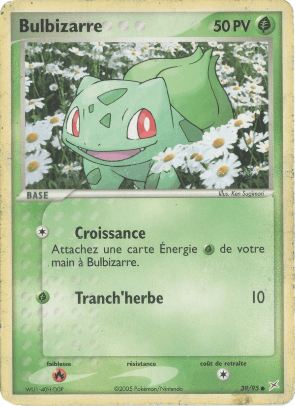 Bulbizarre, carte 39 de EX Team Magma vs Team Aqua