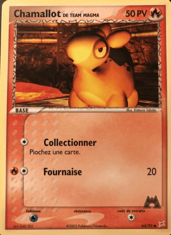 Chamallot de Team Magma, card 64 from EX Team Magma vs Team Aqua