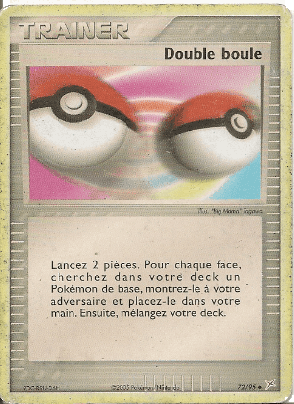 Double boule, carta 72 di EX Team Magma vs Team Aqua