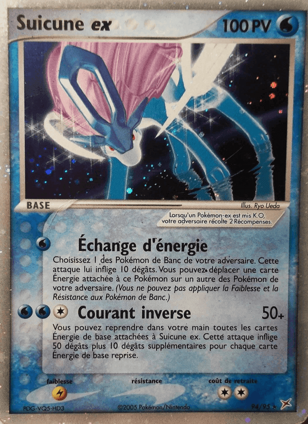 Suicune ex, carte 94 de EX Team Magma vs Team Aqua