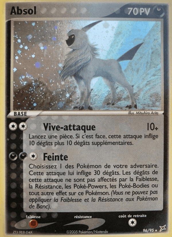 Absol, carte 96 de EX Team Magma vs Team Aqua