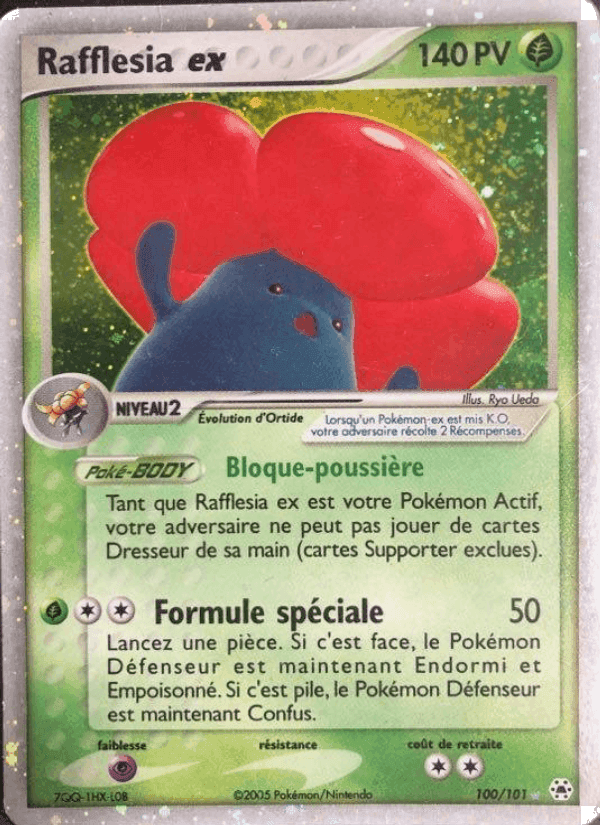 Rafflesia ex, carte 100 de EX Légendes Oubliées