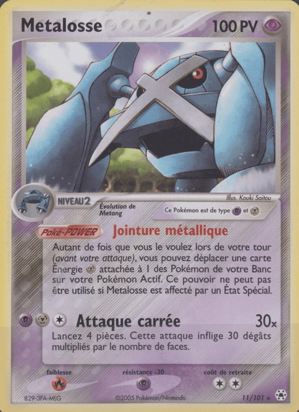 Métalosse, carta 11 di EX Légendes Oubliées