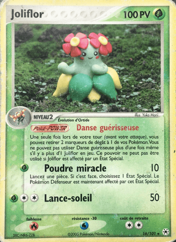 Joliflor, carte 16 de EX Légendes Oubliées