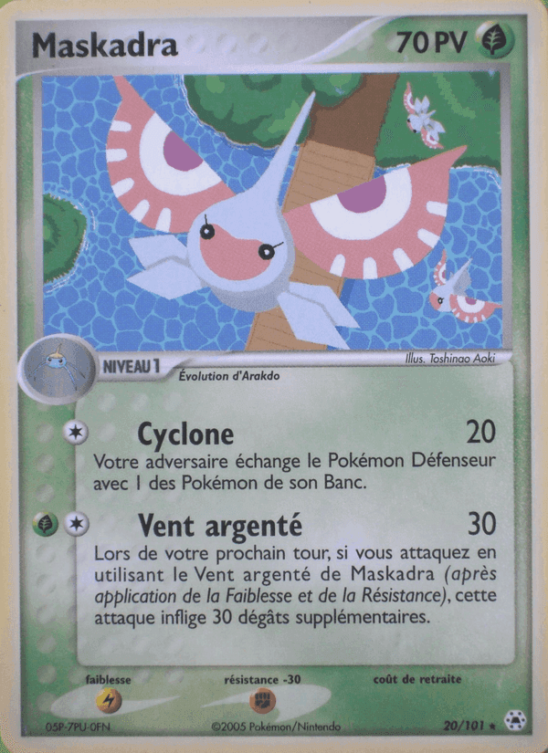 Maskadra, carte 20 de EX Légendes Oubliées