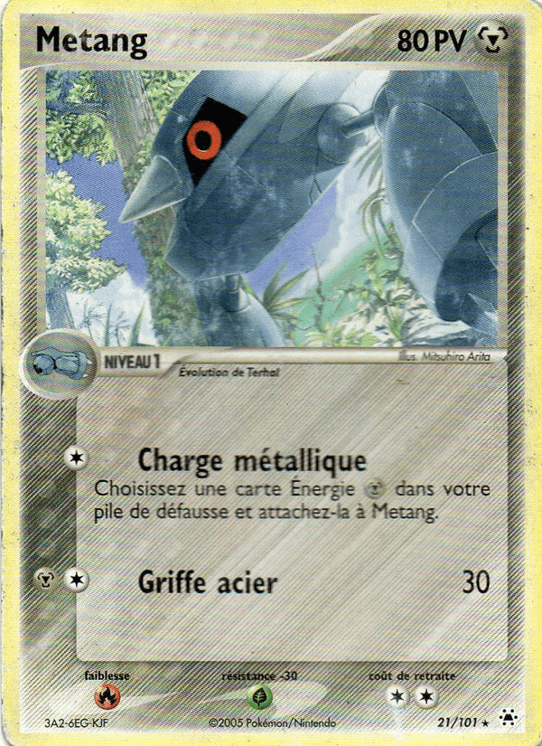 Métang, carta 21 de EX Légendes Oubliées