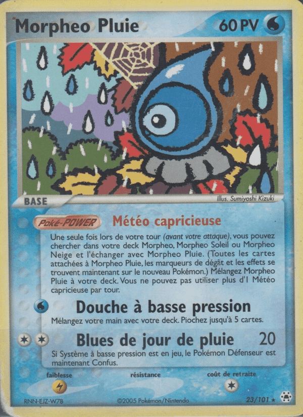 Morpheo Pluie, carte 23 de EX Légendes Oubliées