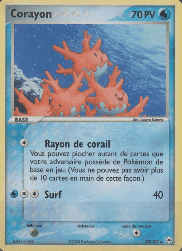 Corayon, carta 32 de EX Légendes Oubliées