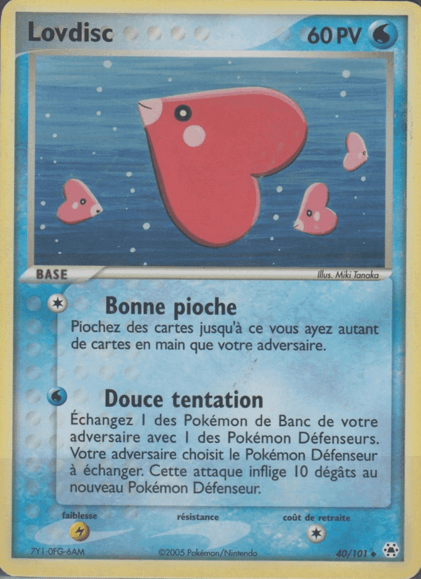 Lovdisc, carte 40 de EX Légendes Oubliées