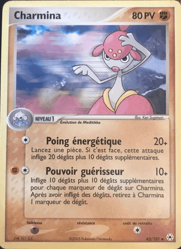 Charmina, carta 42 di EX Légendes Oubliées