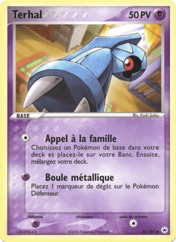 Terhal, carte 54 de EX Légendes Oubliées