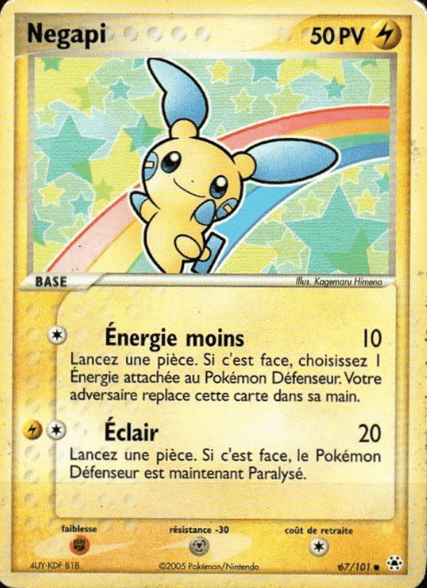 Négapi, carta 67 di EX Légendes Oubliées