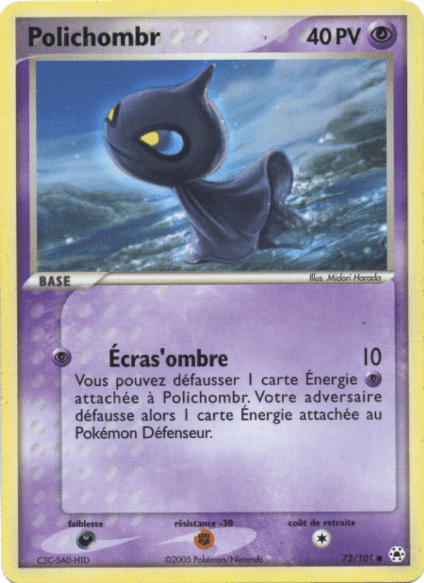 Polichombr, carte 72 de EX Légendes Oubliées