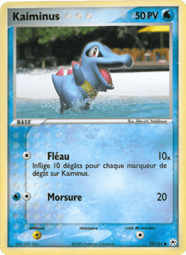 Kaiminus, carte 79 de EX Légendes Oubliées