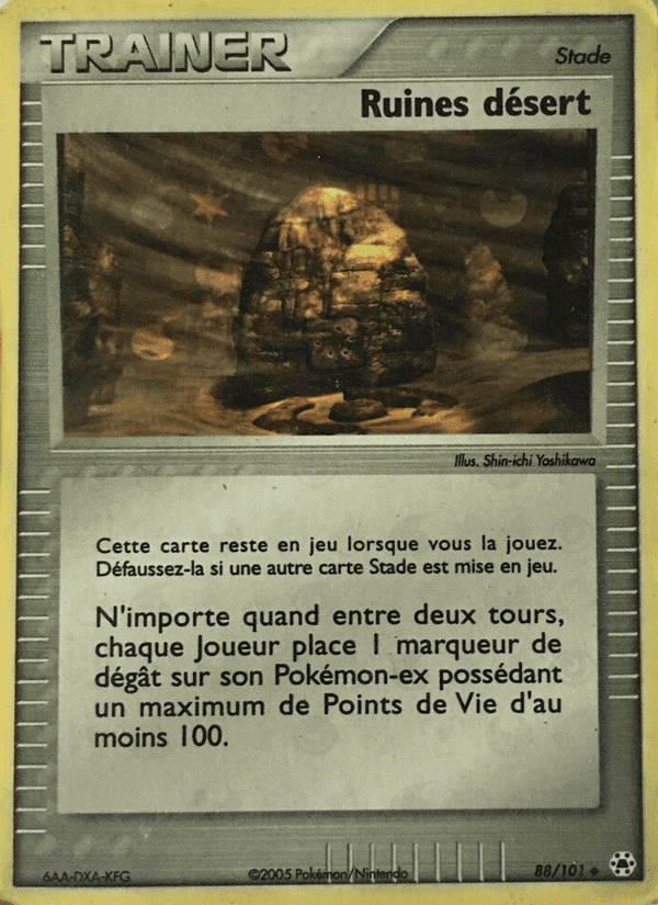 Ruines désert, carta 88 di EX Légendes Oubliées
