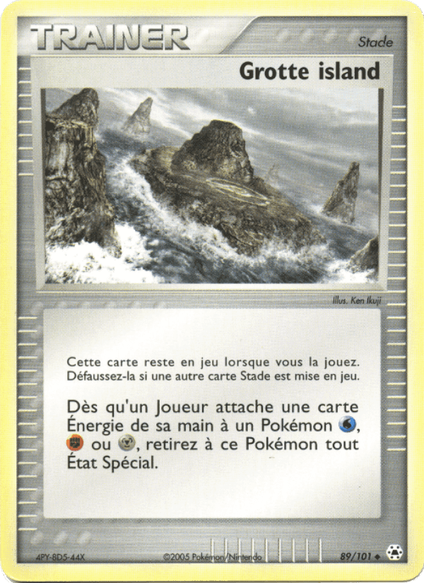 Grotte island, carta 89 di EX Légendes Oubliées