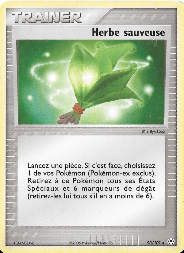 Herbe sauveuse, carte 90 de EX Légendes Oubliées