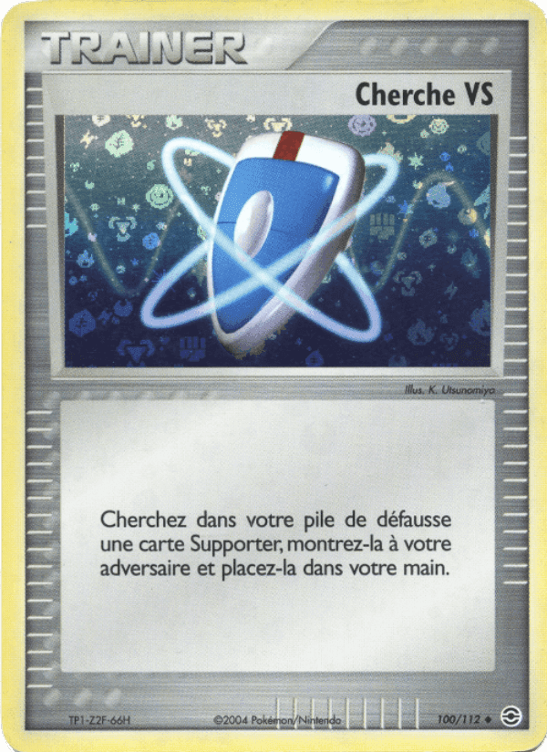 Cherche VS, carte 100 de EX Rouge Feu & Vert Feuille