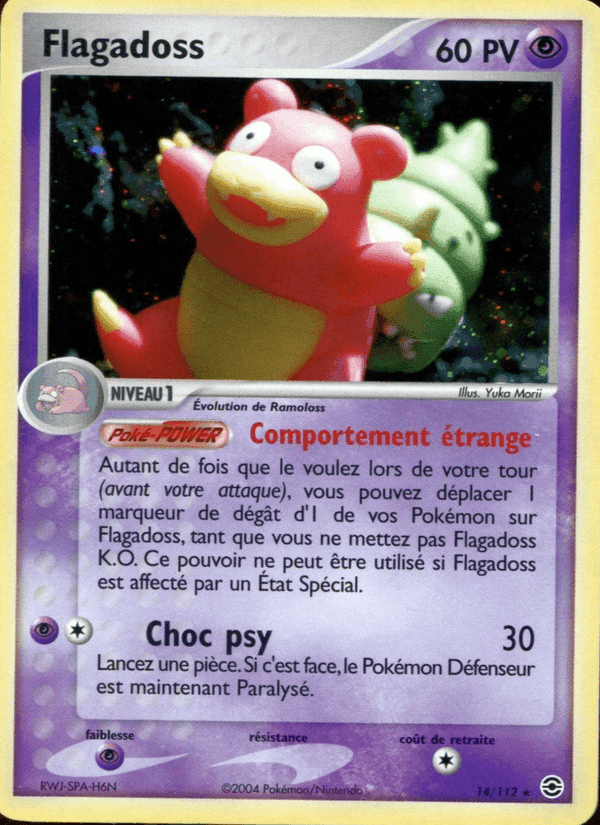 Flagadoss, carte 14 de EX Rouge Feu & Vert Feuille
